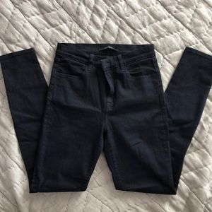 J brand Maria high rise skinny jeans in bluebird